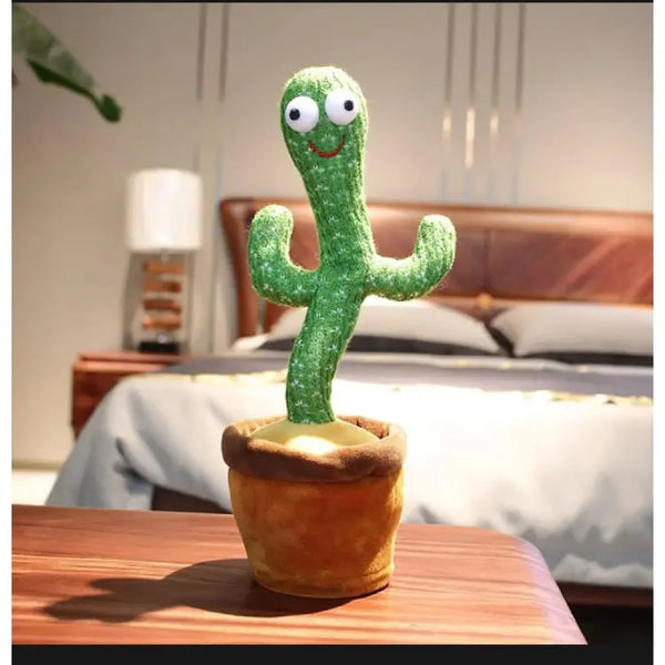 Dancing Cactus Plush Toy - Interactive Fun