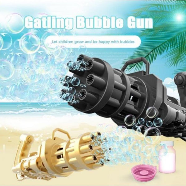 Bubble Gun - Electric Fan Included
